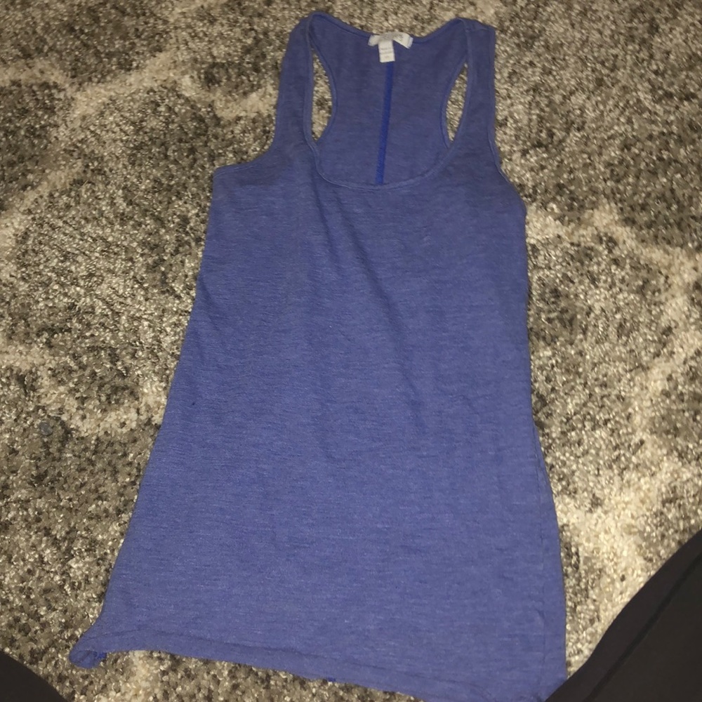 Workout purple-blue tank top